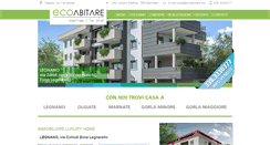 Desktop Screenshot of ecoabitare.eu